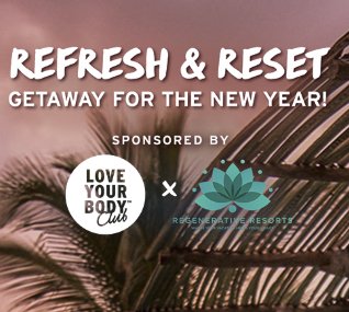 Refresh & Reset Getaway for the New Year Sweepstakes