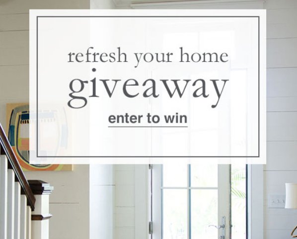 Refresh Your Home Giveaway