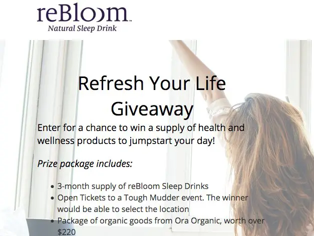 Refresh Your Life Sweepstakes
