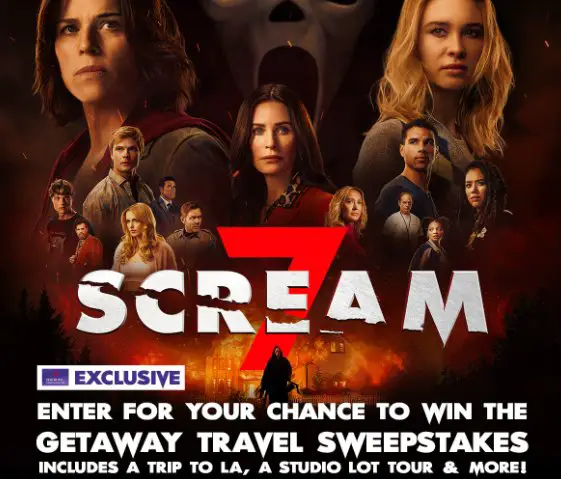 Regal Crown Club The Getaway Scream Travel Sweepstakes - Win a trip to Los Angeles