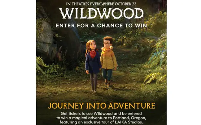Regal Crown Club Wildwood Wild Adventure Sweepstakes - Win a Wildwood-Inspired Adventure to Portland