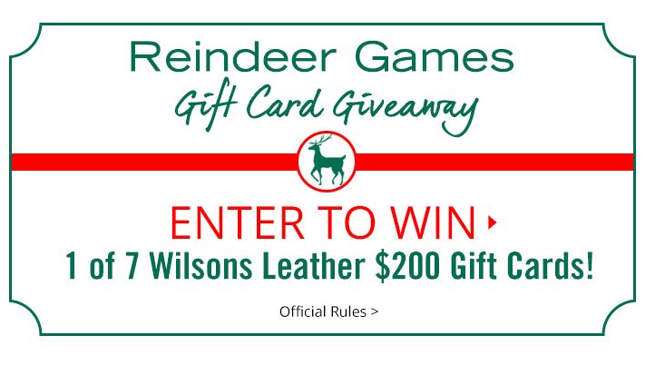 Reindeer Games Gift Card Giveaway