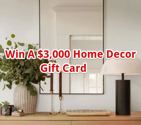 Rejuvenation Holiday Sweepstakes – Win A $3,000 Gift Card