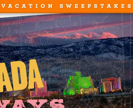 Reno Nevada Giveaway