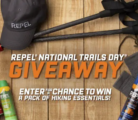 Repel National Trails Day Sweepstakes