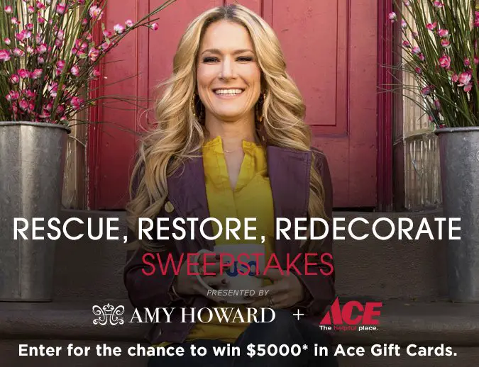 Rescue Restore Redecorate Sweepstakes