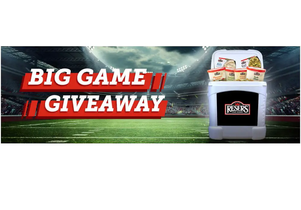 Reser's Fine Foods Big Game Giveaway - Win Sides, Salads & A Hard Cooler