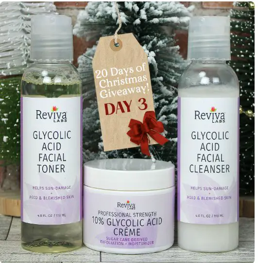Reviva Labs 2023 20 Days Of Christmas Giveaway - Win 3 Reviva Products Daily (20 Winners)