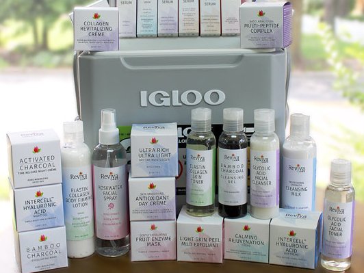Reviva’s 2023 Cooler Full of Skincare Giveaway - Win An Igloo Cooler Filled With Reviva Labs Skincare Products