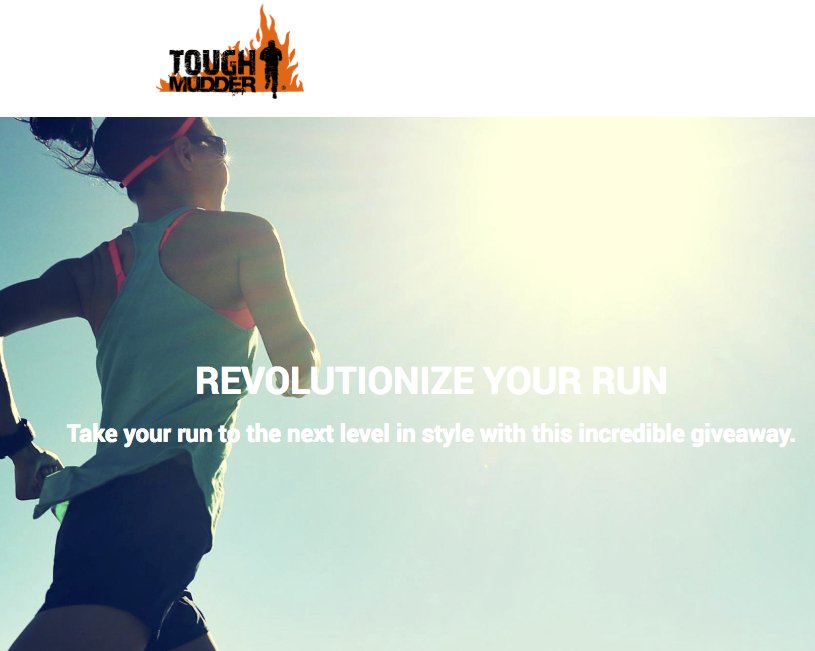 Revolutionize Your Run Sweepstakes