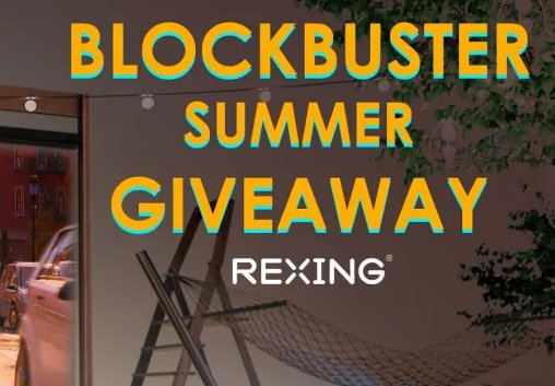 Rexing Blockbuster Summer Giveaway - Win A $1,000 PV7 Pro Portable Projector