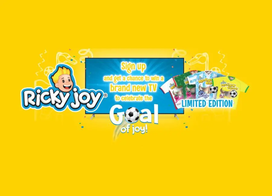 Ricky Joy Sweepstakes - Win A 60" Samsung TV (Limited States)