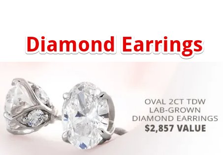 Riddle's Jewelry Valentine's Day Giveaway – Win Oval Diamond Earrings