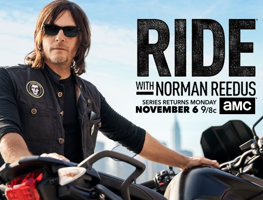 Ride With Norman Reedus On Location Sweepstakes
