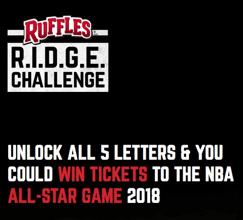 Ridge Challenge Contest & Instant Win Game