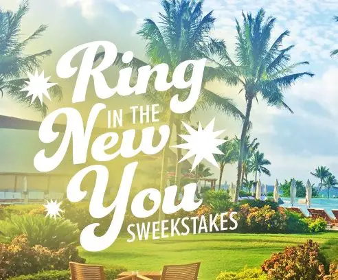 Ring in the New You Sweepstakes