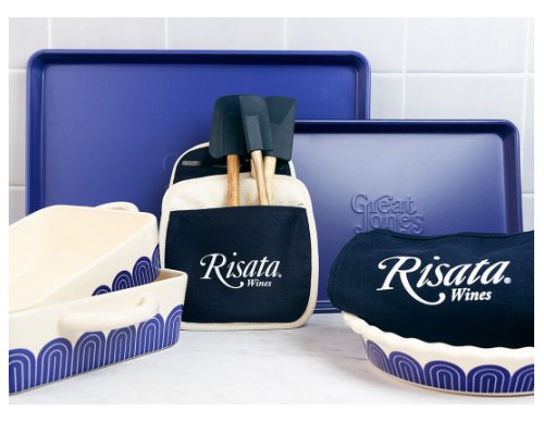 Risata Wines Holiday Sweepstakes - Win Gift Cards, A Bakeware Set And Kitchen Essentials