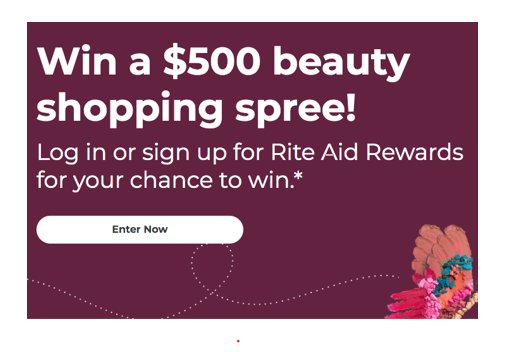 Rite Aid The Beauty is in Bloom Sweepstakes - $500 Gift Cards, 5 Winners