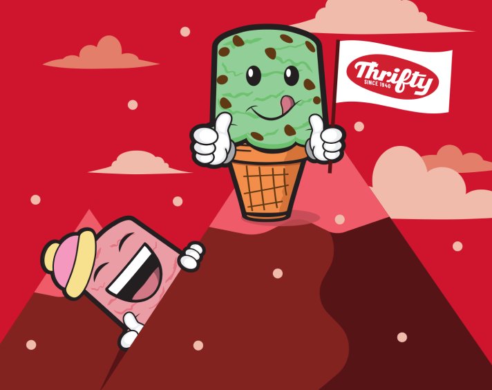 Rite Aid Thrifty National Ice Cream Month Sweepstakes – Win Free Ice Cream For A Year (10 Winners)