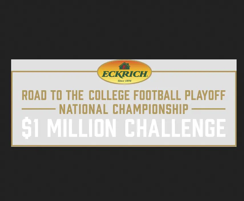 Road to the National Championship Free Trip