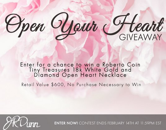 Roberto Coin Open Heart Necklace