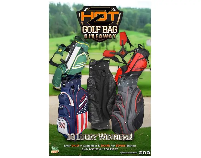 Rock Bottom Golf Giveaway - Win a Hot-Z Golf Bag
