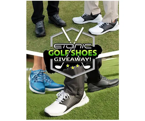 Rock Bottom Golf's Etonic Giveaway - Win A Pair Of Etonic Golf Shoes (5 Winners)