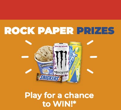 Rock Paper Prizes Contest
