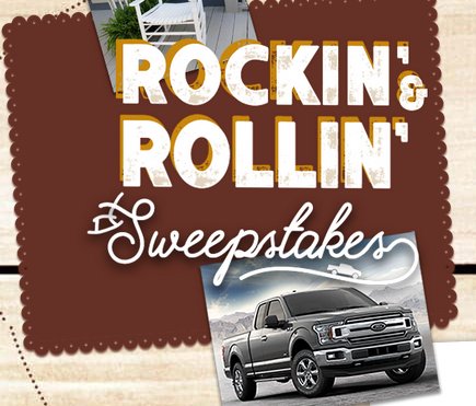 Rockin' & Rollin' (Win A Truck) Sweepstakes