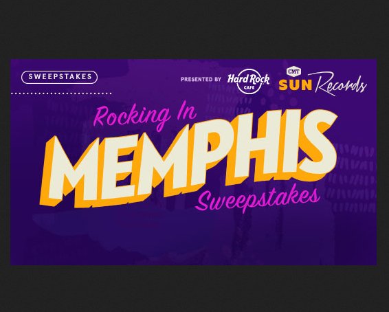 Rockin in Memphis Sweepstakes