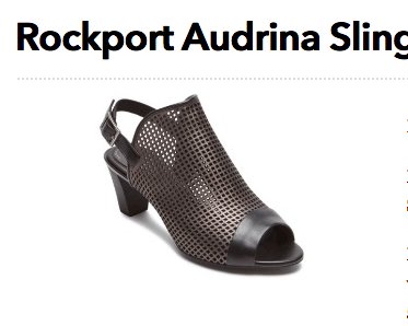 Rockport Audrina Sling Boot Giveaway