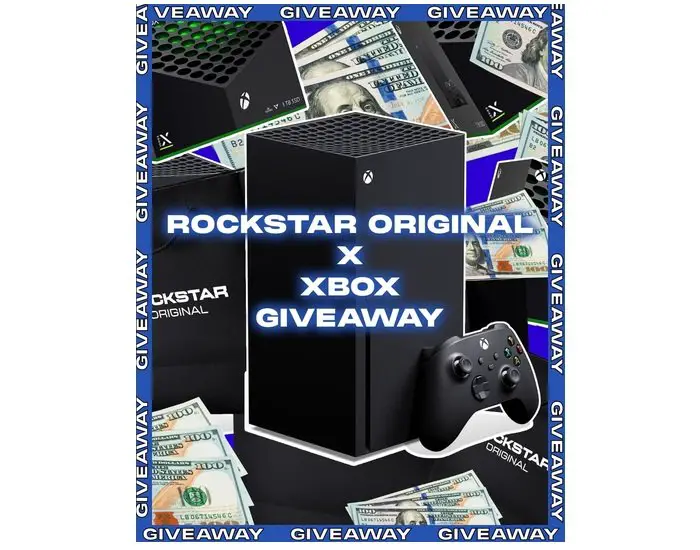 Rockstar Original Xbox Series X + Gift Card Giveaway Win an Xbox