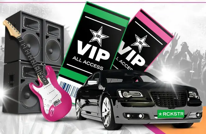 Rockstar Pure Zero Unbelievable Flavors Sweepstakes - Win Concert Tickets, Shopping Allowance and More