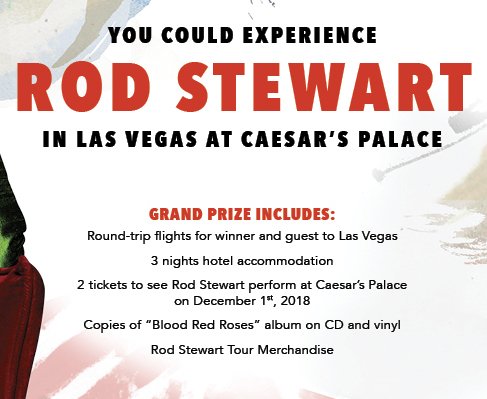 Rod Stewart Contest