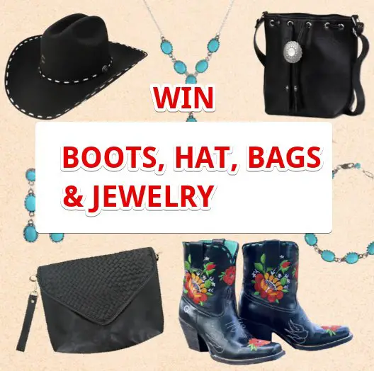 Rodeo Quincy Fashion Sweepstakes – Boots, Hats, Bags & Jewelry Up For Grabs