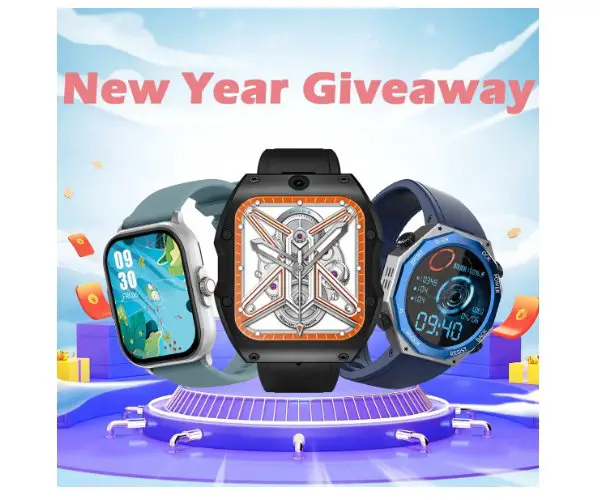 Rogbid 2024 New Year Giveaway - Win A Smartwatch (10 Winners)