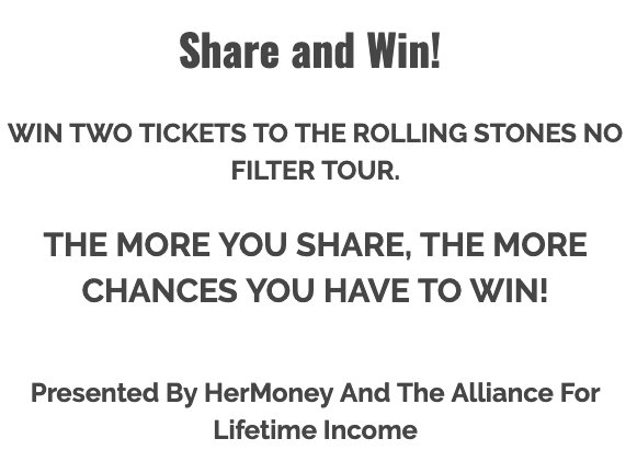 Rolling Stones Tickets Giveaway
