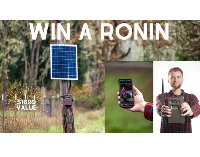 Ronin Camera System Giveaway - Win A Ronin Trail Camera