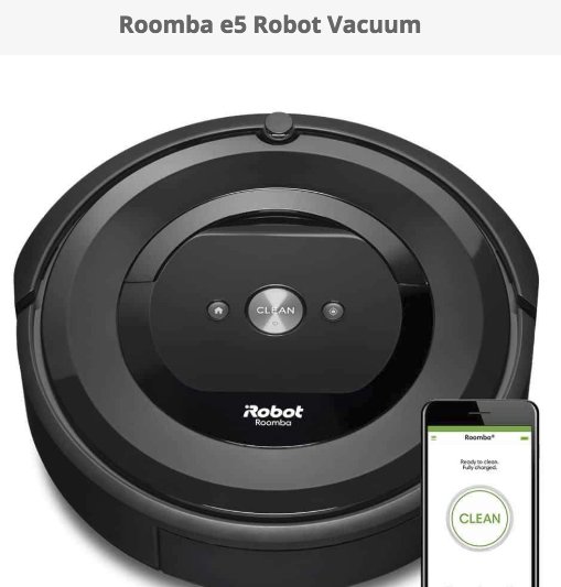 Roomba e5 Robot Vacuum Giveaway