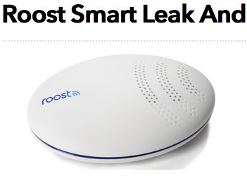 Roost Smart Leak and Freeze Detectors Giveaway