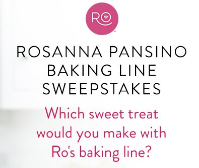 Rosanna Pansino Baking Line Sweepstakes