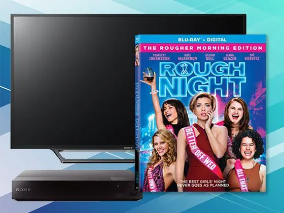 Rough Night, Sony LED TV and Bluray Player Sweepstakes