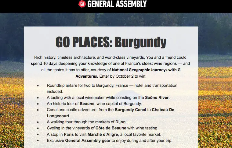 Roundtrip Airfare for 2 to Burgundy, France!