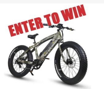 Rover 750 Electric Mountain Bike Sweepstakes