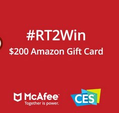 #rt2Win CES Twitter Sweepstakes