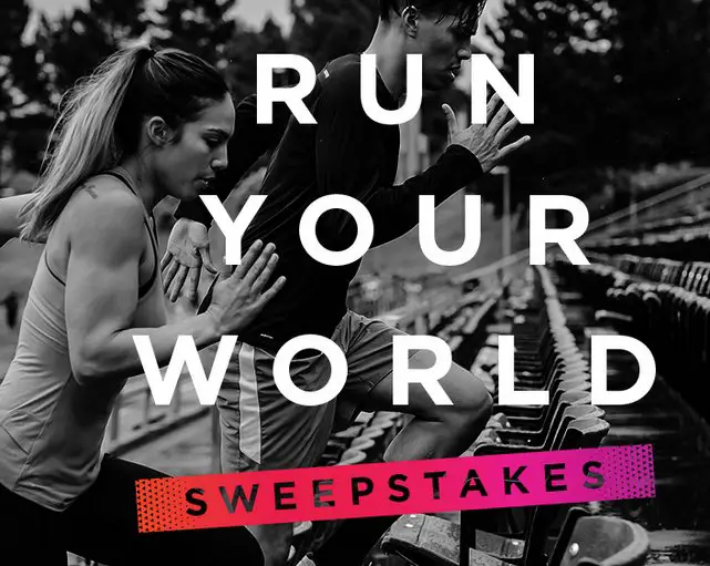 Run Your World Sweepstakes