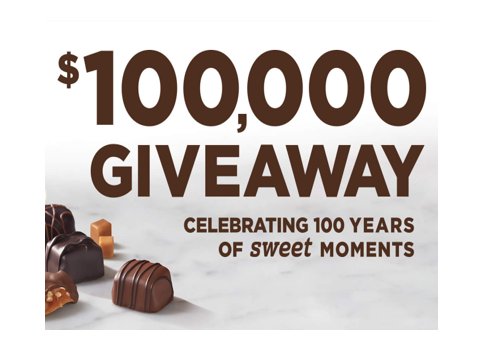 Russell Stover $100,000 Giveaway - Win $100,000