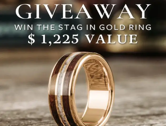 Rustic & Main's Stag In Gold Ring Giveaway – Win A  $1,225 Gold Ring