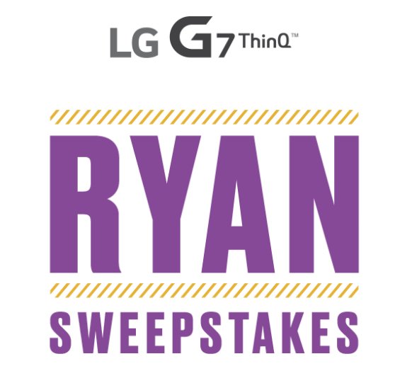 Ryan Only Sweepstakes