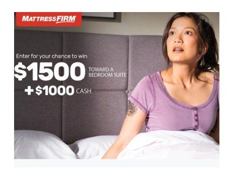 Ryan Seacrest’s Fix Your Sleep Sweepstakes - Win $1,000 + A $1,500 Mattress